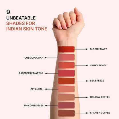 LIQUID LIPSTICK 2.0 - MINIS (PACK OF 9) - HalfPe