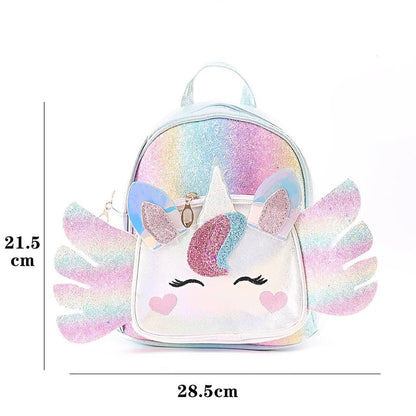 A Stylish Unicorn Backpack For Girls - HalfPe