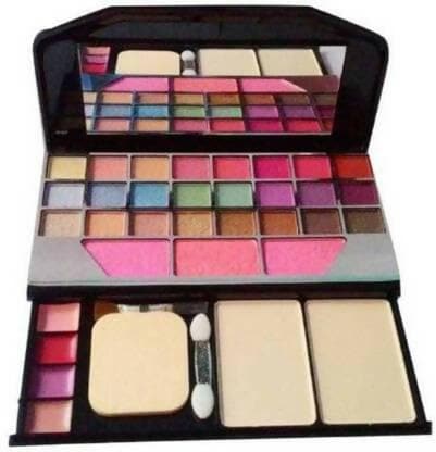 Bingeable High Pigmentation Nude Edition Eye Shadow Palette with Makeup Kit - HalfPe