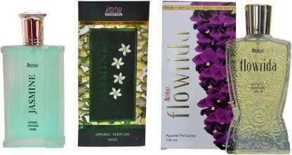 Aone Jasmine and Flowrida Perfume 100ML Each (Pack of 2, 200ml) - HalfPe