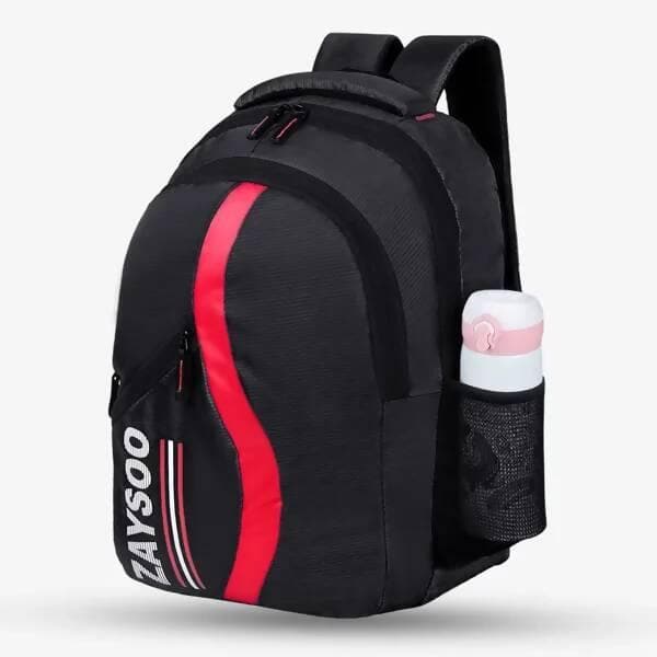 ZaySoo Backpack 15.6 Inch 30 LTR Casual Laptop Backpack Office Bag School Bag College Bag  (Black) - HalfPe