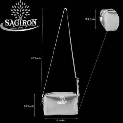 SAGIRON Dark Green Women Sling Bag - HalfPe