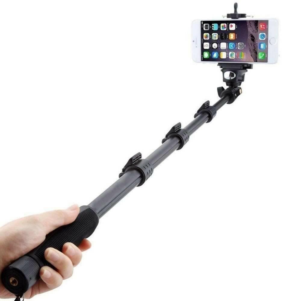 4-Section Retractable Handheld Monopod Selfie Stick - HalfPe