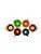 MANTOUSS Diwali Dry Fruit Red Designer Potli-Almond + 2 Cute diyas - HalfPe