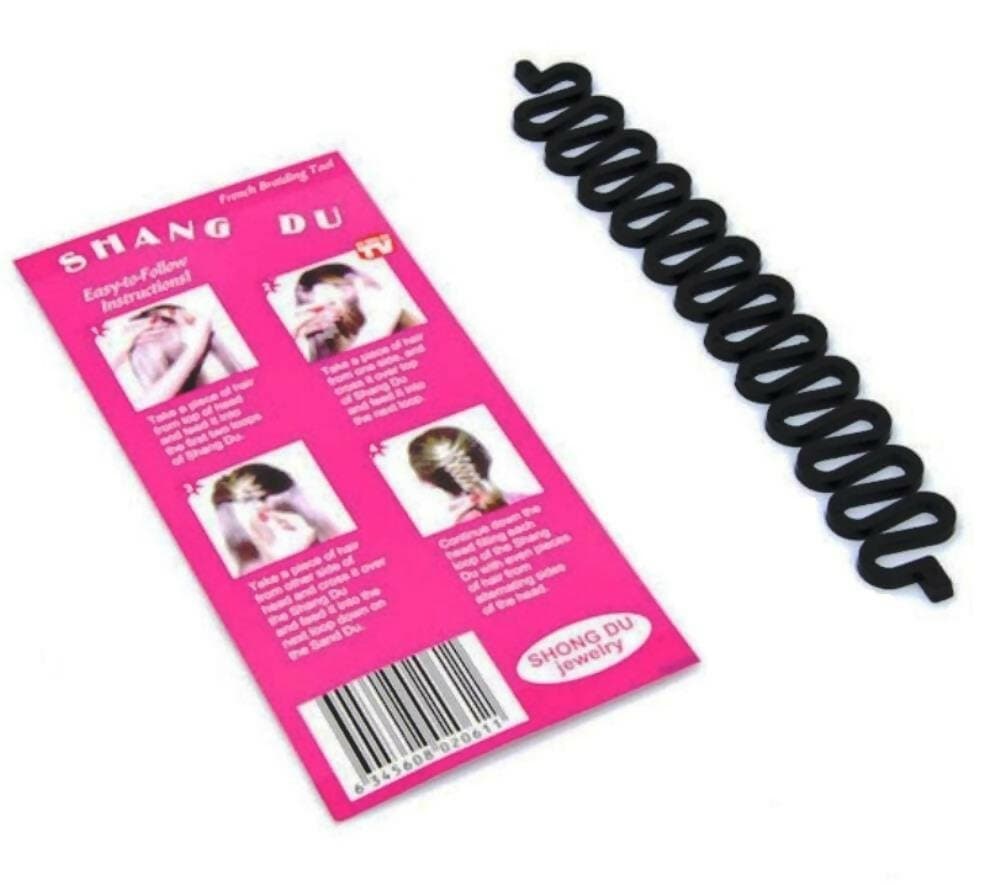 SENECIO 1 Dozen Wholesale Pack DIY Twist Fishtail French Braider As seen on TV Hair Clip, Bun Stick - HalfPe