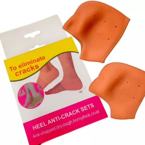 SENECIO Breathable Silicon Foot Protector Heel Anti Crack Set Unisex - HalfPe