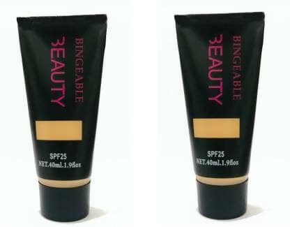 Bingeable Beauty Matte Liquid Foundation HDA Spf 25 for All Skin Type 40ml (Pack of 2) - HalfPe