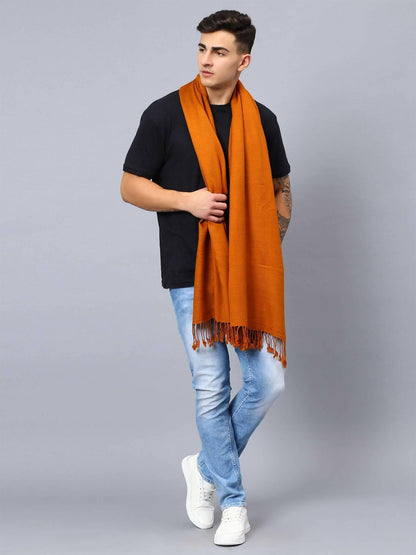 Mustard Brown Stole - HalfPe