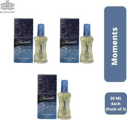 Gimani Moments Perfume 20ml each (60ml, pack of 3) - HalfPe