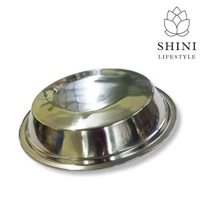 SHINI LIFESTYLE Stainless Steel Atta Parat, Mixing Bowl - HalfPe