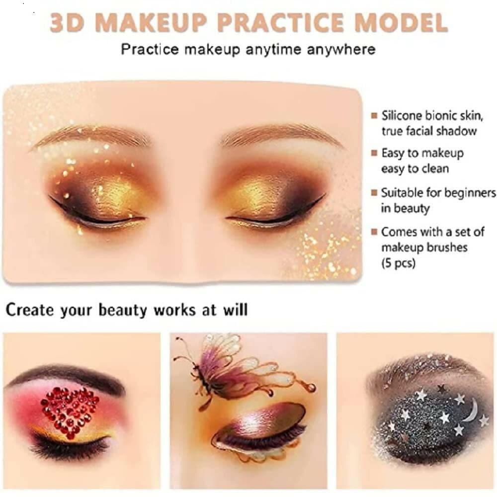 Dammy Eyeshadow Practice Makeup Accessories - HalfPe