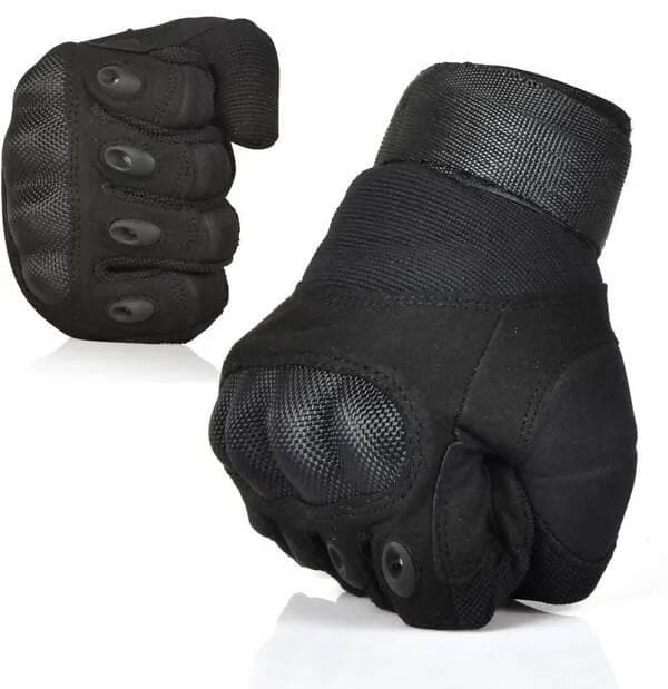 Wear-resistant Tactical Gloves Riding Gloves (Black) - HalfPe