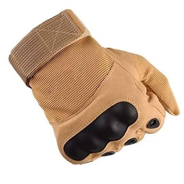 Protection Gloves For Men Riding Gloves (Green) - HalfPe