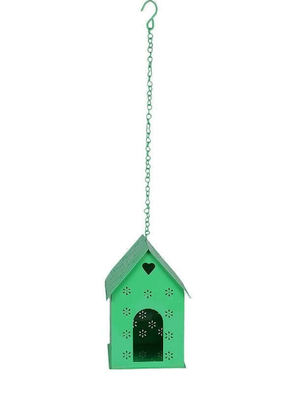 Hut Shape Bird House Green - HalfPe