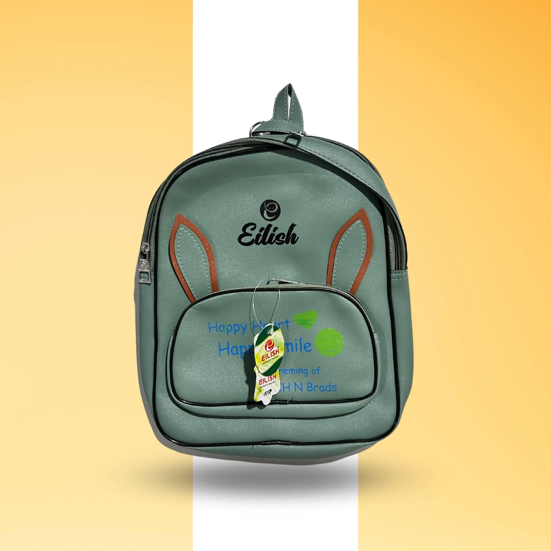 School Backpack for Kids Bottle Holder & Front Zippered Pocket, Adjustable - HalfPe