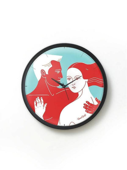 Couple Goals Analog Wall Clock - HalfPe