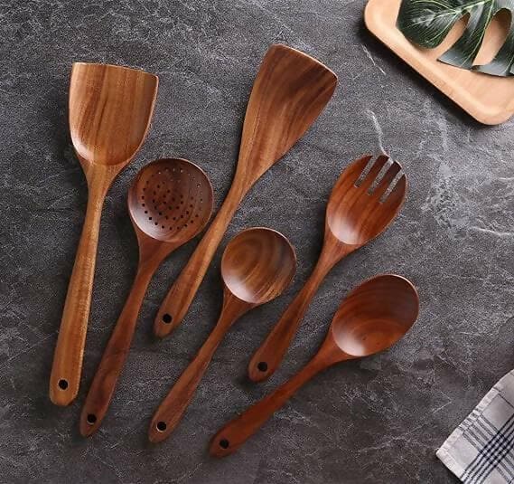 Graceful Cooking Spoons (set of 9) - HalfPe