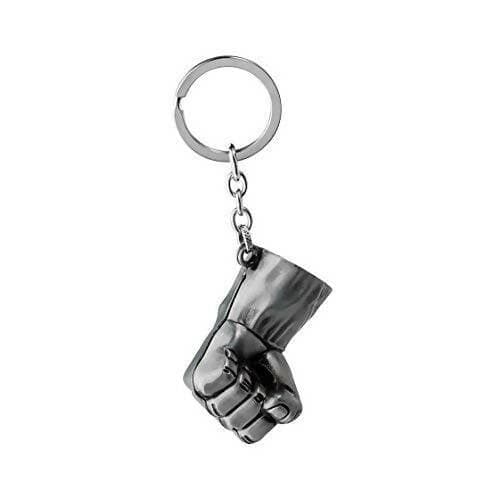 GiftinGuru Hulk Hand Golden/Silver Keychain - HalfPe