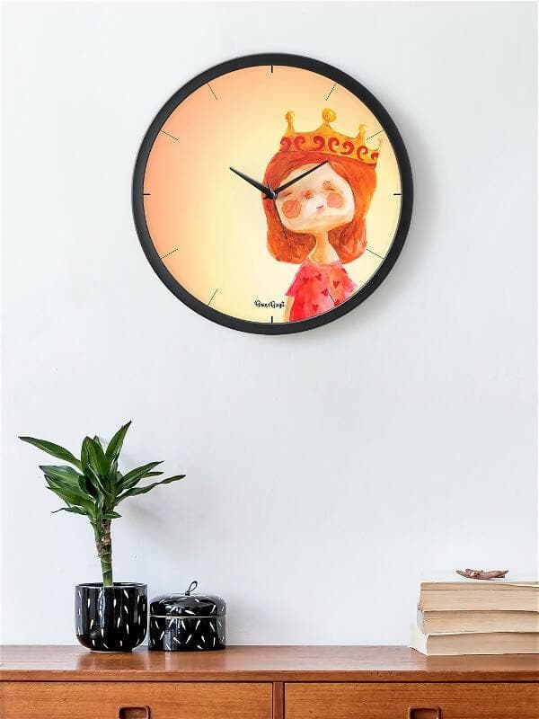 Snooty Princess Analog Wall Clock - HalfPe