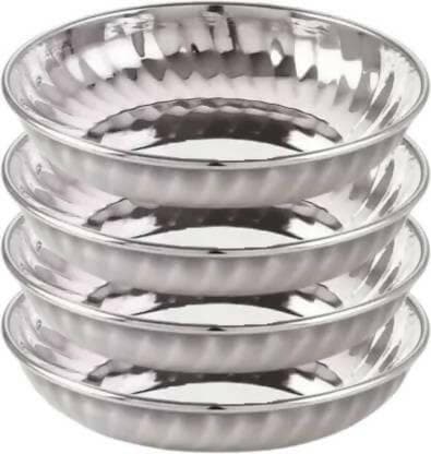 SHINI LIFESTYLE Steel Bowl Set (Pack of 4) - HalfPe