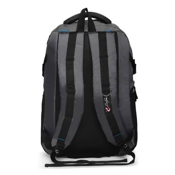 Laptop Classic Style Backpack With Laptop Sleeve And Added Durability (Grey)  - HalfPe