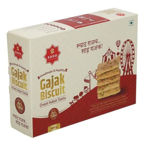 SAHU GAJAK BHANDAR Khasta Gajak Biscuits 400 Gram - HalfPe