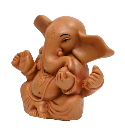 KariGhar Ganesh ji 3 inches Idol Perfect for car Dashboard - HalfPe