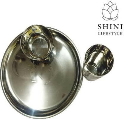 Shini lifestyles kitchn set for dinig and serving (Pack of 18) - HalfPe