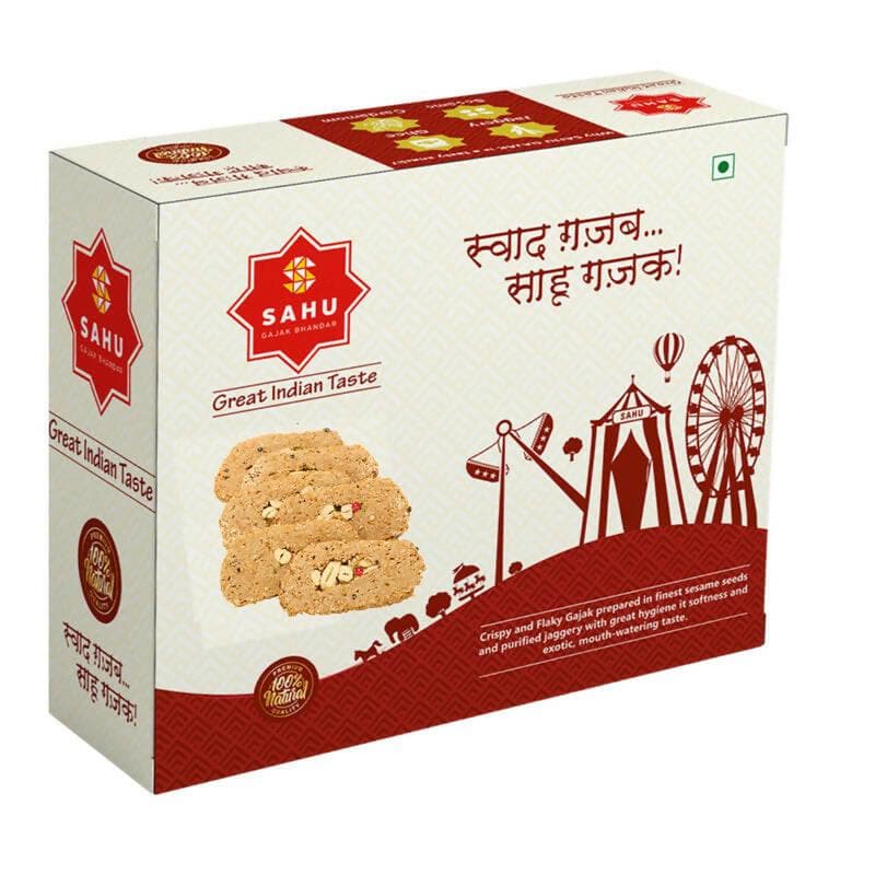 SAHU GAJAK BHANDAR Dry Fruit Gajak (600g) - HalfPe