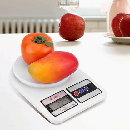 Electronic Digital Kitchen Weight Scale With LED Display (UPTO 10 KG) - HalfPe