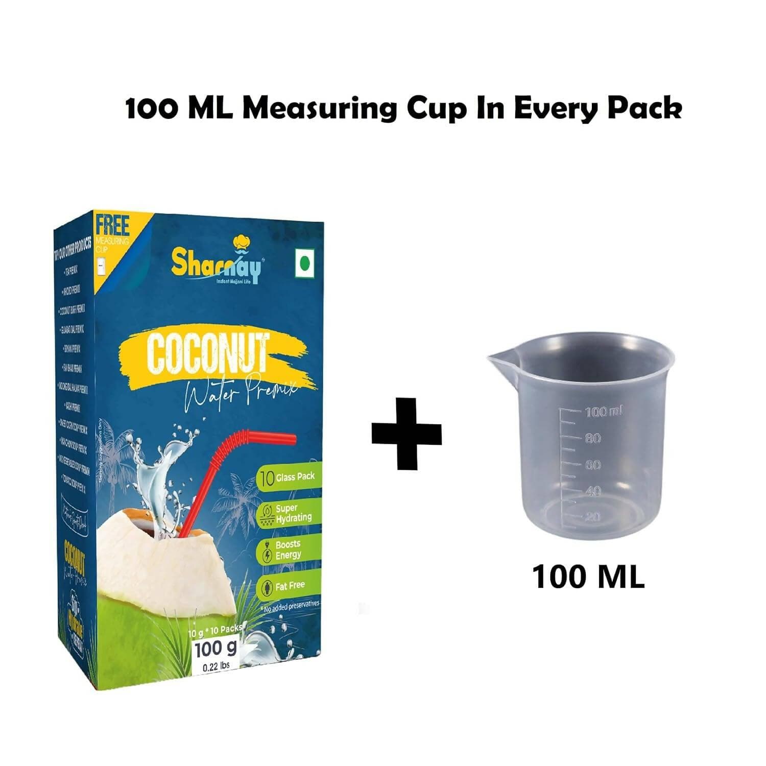 Sharnay Coconut Water Premix Powder (pack of 2) - HalfPe
