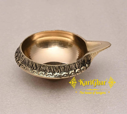 KariGhar Brass Kuber Diya for Home, Puja Ghar, Offic, Gifting & Decoration - HalfPe