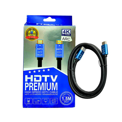 D POWER HDTV Premium 4Kx2K HDTV Cable 1.5 M - HalfPe