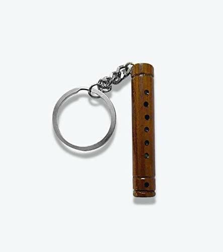 Mats Avenue Hand Made Perfect Teak Wood Key Chain with Ring - HalfPe