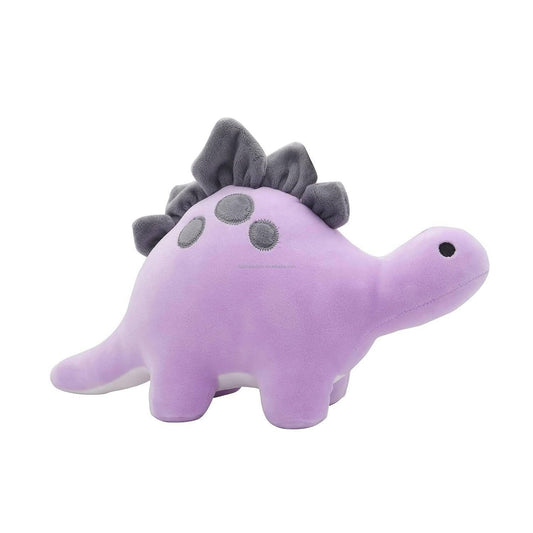 AVSHUB Dinosaur Purple Fur Animal Plush Toy, Safe for Kids, Soft Toy for Girls and Boys (30cm) - HalfPe