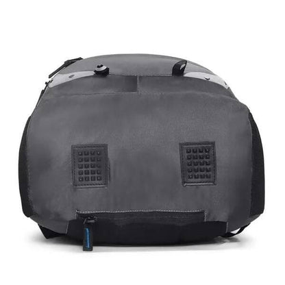 Laptop Classic Style Backpack With Laptop Sleeve And Added Durability (Grey)  - HalfPe