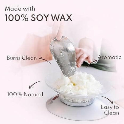 Puremazing Scented Soy Wax Candle Gift Set | 8 Pieces X 90 Grams | Lavender, Vanilla, Rose, Cinnamon Fragrances | 25 Hours Burning Time | Eco-Friendly & Luxurious Home Décor Gift Set - HalfPe