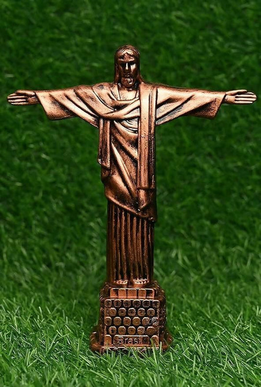 KariGhar Christ The Redeemer / Jesus Christ Idol Perfect for Home / Office Desk - HalfPe