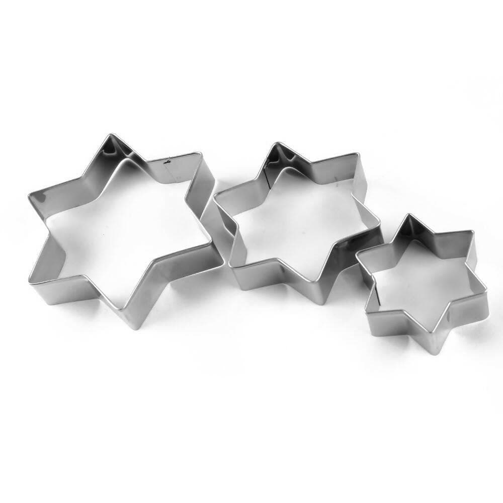 Stainless Steel Cookie Cutter (4 Different Shapes 3 Sizes) - HalfPe