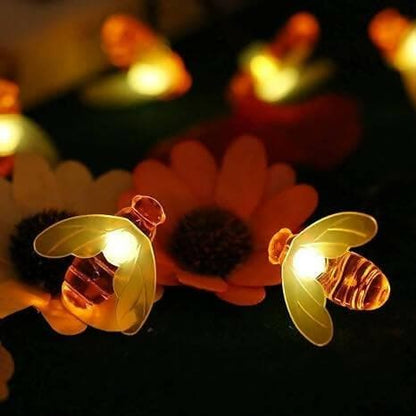 Honey bee string lights (14 lights) - HalfPe