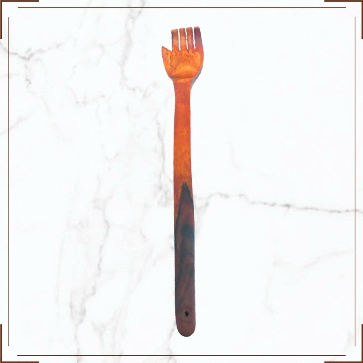 santarms wooden back scratcher itching hand stick (Pack of 3) - HalfPe