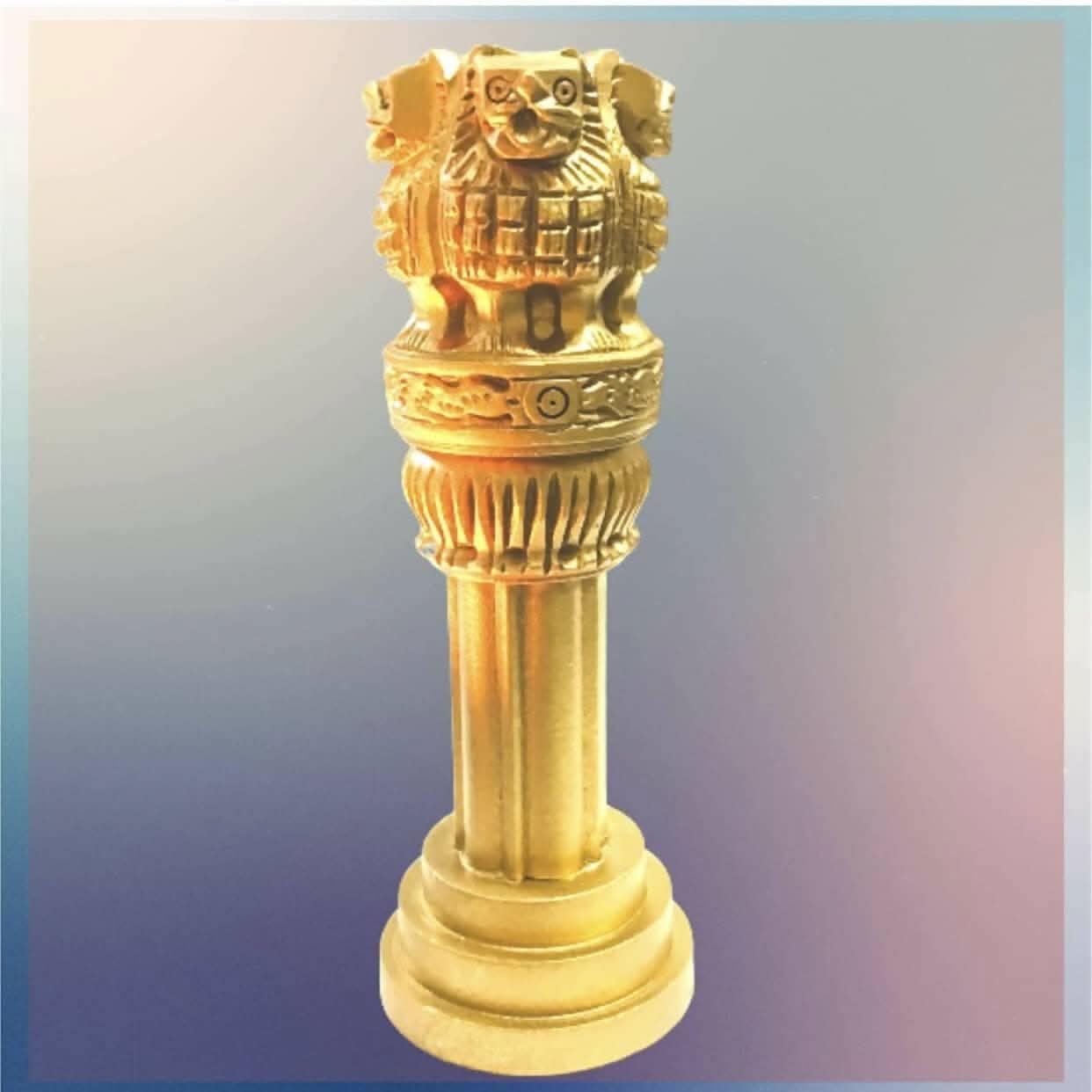 santarms Wooden Ashoka Pillar - HalfPe
