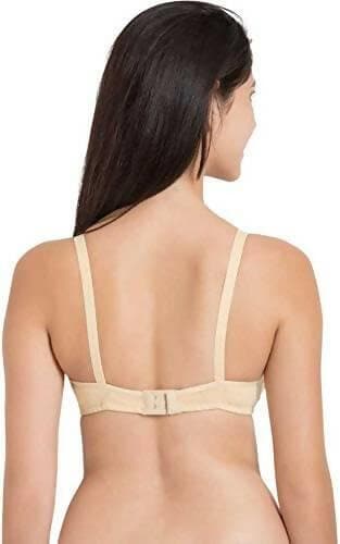 Non Padded Side Support Bra (skin) - HalfPe