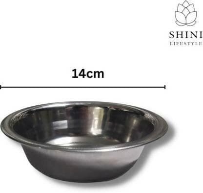 SHINI LIFESTYLE Stainless Steel Vegetable Bowl Katori (Pack of 4) - HalfPe