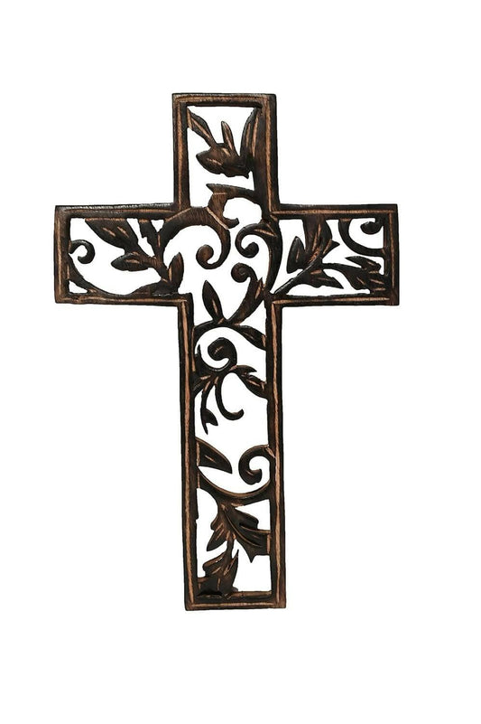 KariGhar Crucifix | Jesus Christ | Cross Jesus | Crucified Jesus Idol for Home | Living Room | Prayer Room - HalfPe