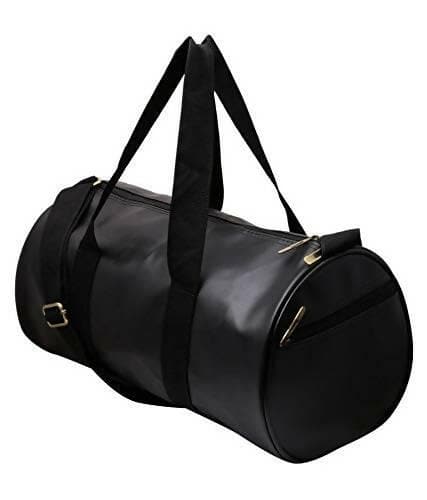 Gym Duffel Bag - Men and Women Trendy Shoulder Sports Duffle Gym Bag - Black - HalfPe