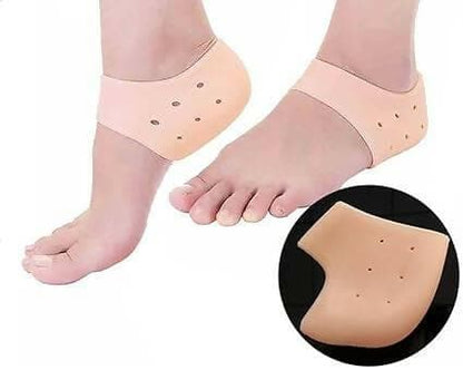 Anti Crack Silicone Half Gel Heel And Foot Protector Moisturizing Socks for Foot Care for Women - HalfPe