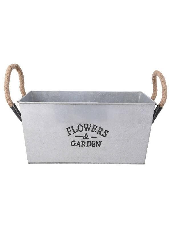 Rectangle Flower & Garden Tub - HalfPe