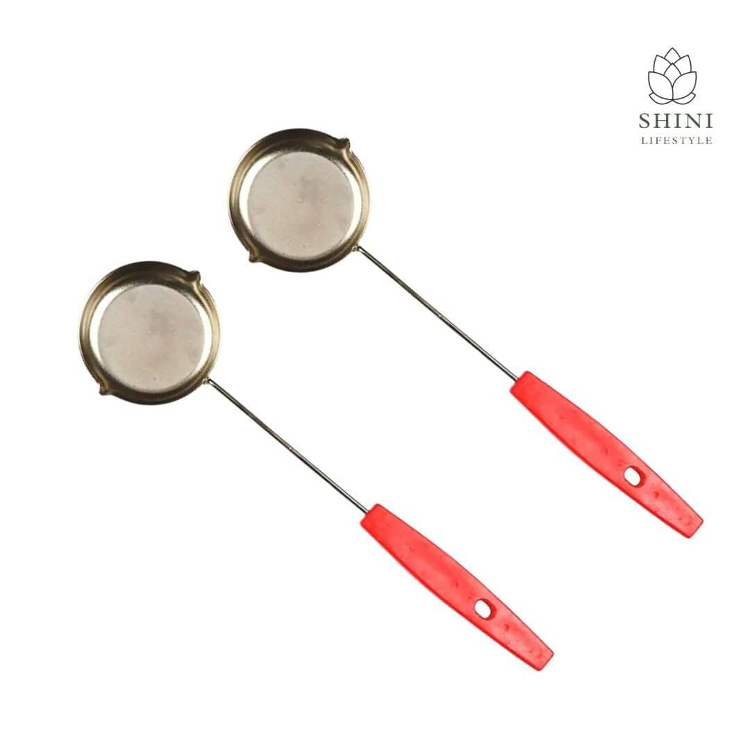 SHINI LIFESTYLE Stainless Steel Water Donga/Paani Kundi Water Dispenser Ladle Doya Loti Tea, dolu (2) - HalfPe