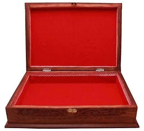 Zuvvy Wooden Book Stand Box for Reading Quran - HalfPe